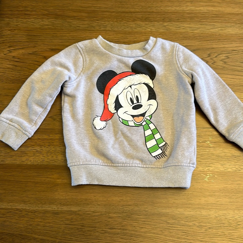 Mickey Christmas Sweatshirt